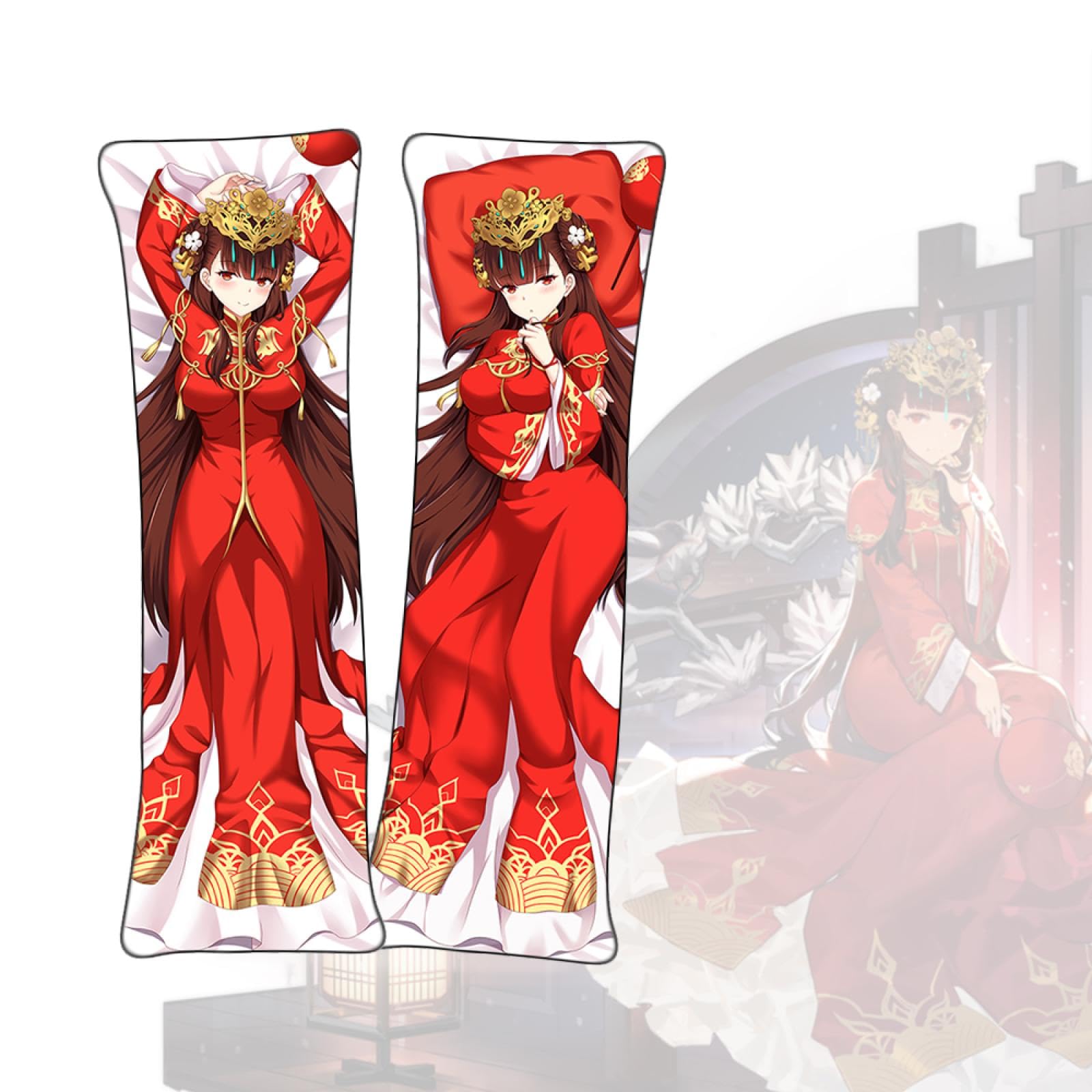 Dakimakura Azur Lane Yat Sen Anime Body Pillow Cover Dakimakura Peach skin fabric Throw Pillowcase