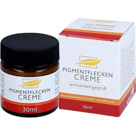 Pigment Spot Cream 30 ml Efficacy Tested 23% Whitening More Moisture & Skin Smoothness With Natural Substances
