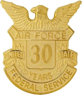 USAF Air Force Length of Service Lapel Pin (Military Issued)-Veteran Owned Business