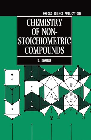 Chemistry of Non-stoichiometric Compounds (Oxford Science Publications) book cover
