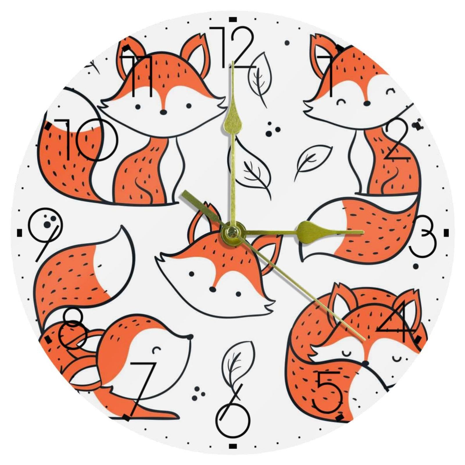 Horloge murale de salle de bain étanche et silencieuse de 25,4 cm