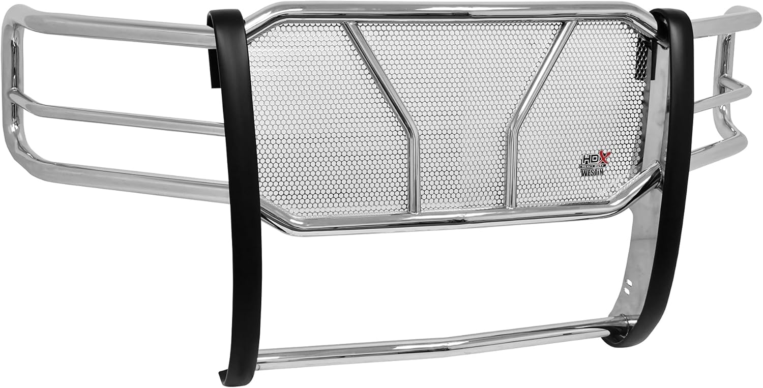 Westin 57-3870 HDX 1-Piece Grille Guard fits 2016-2018 Silverado 1500 2019 Silverado LD