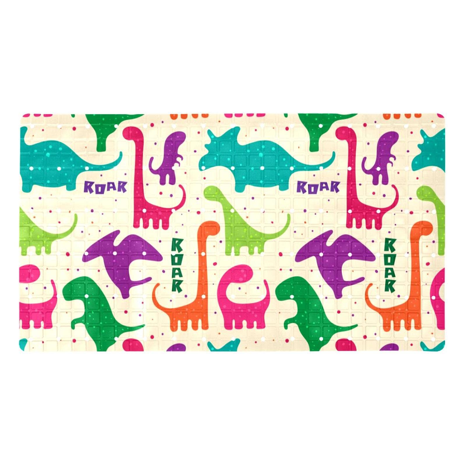 Tapis de salle de bain pour douche et baignoire antidérapant 40 x 70 cm