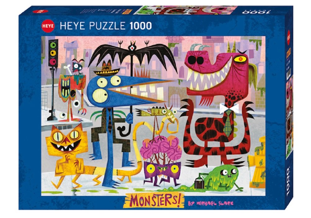 Heye Slack, Monstertown Jigsaw Puzzle, Jigsaw Puzzles
