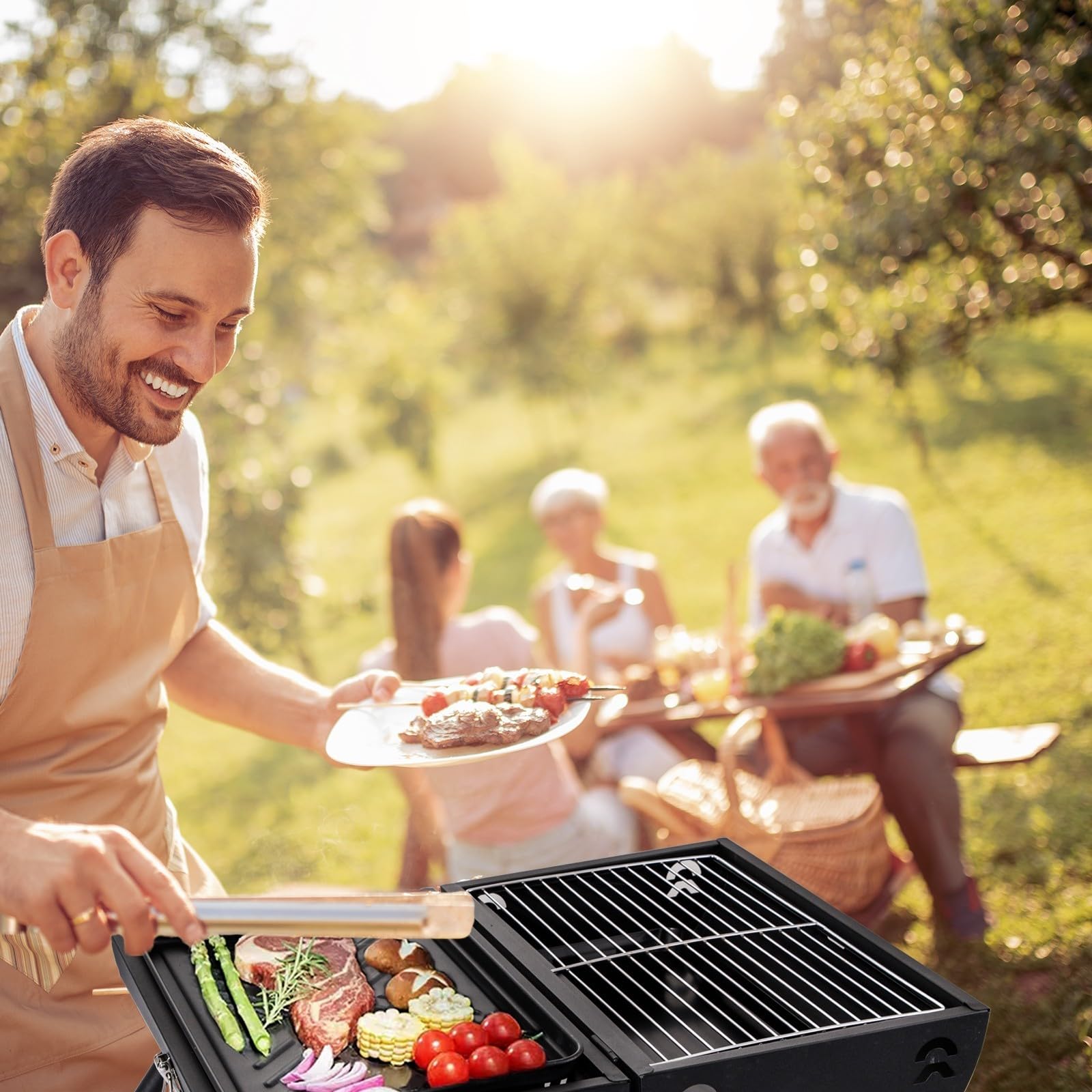 Pulitore Per Griglie Elettriche Rotanti Maniglia Ergonomica Pulitore Per Barbecue Rotante Per Griglie Per Barbecue Griglia Per Forno Utensili Da Cucina Spazzola Per Barbecue Alimentata a Batteria