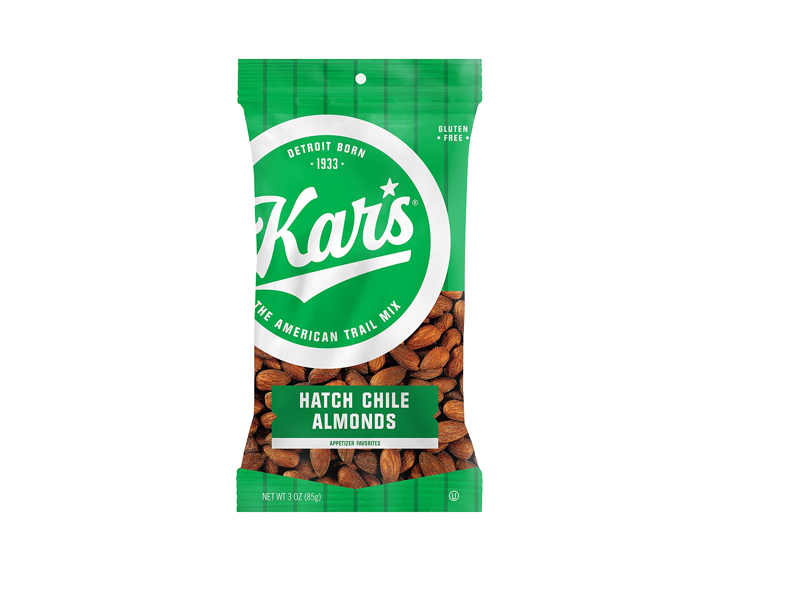 Kar's Hatch Chilli / 3 Ounce (Pack of 12) / 1 Almonds