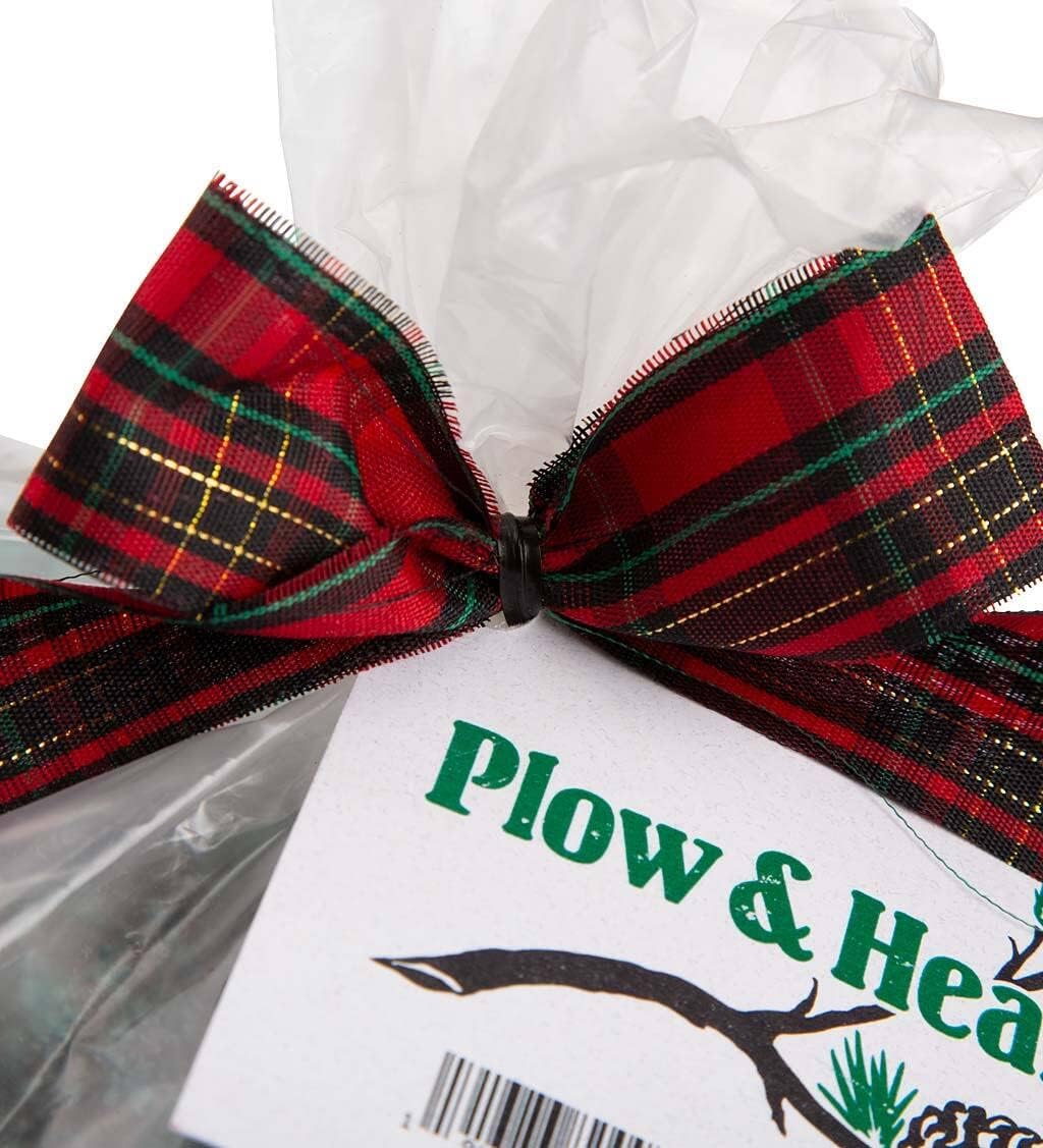 Plow and Hearth Color-Changing Fireplace Color Cones, 1 lb. in Gift Basket, Indoor/Outdoor Wood Fires, Fire Pit, Hostess Gift, Housewarming Gifts