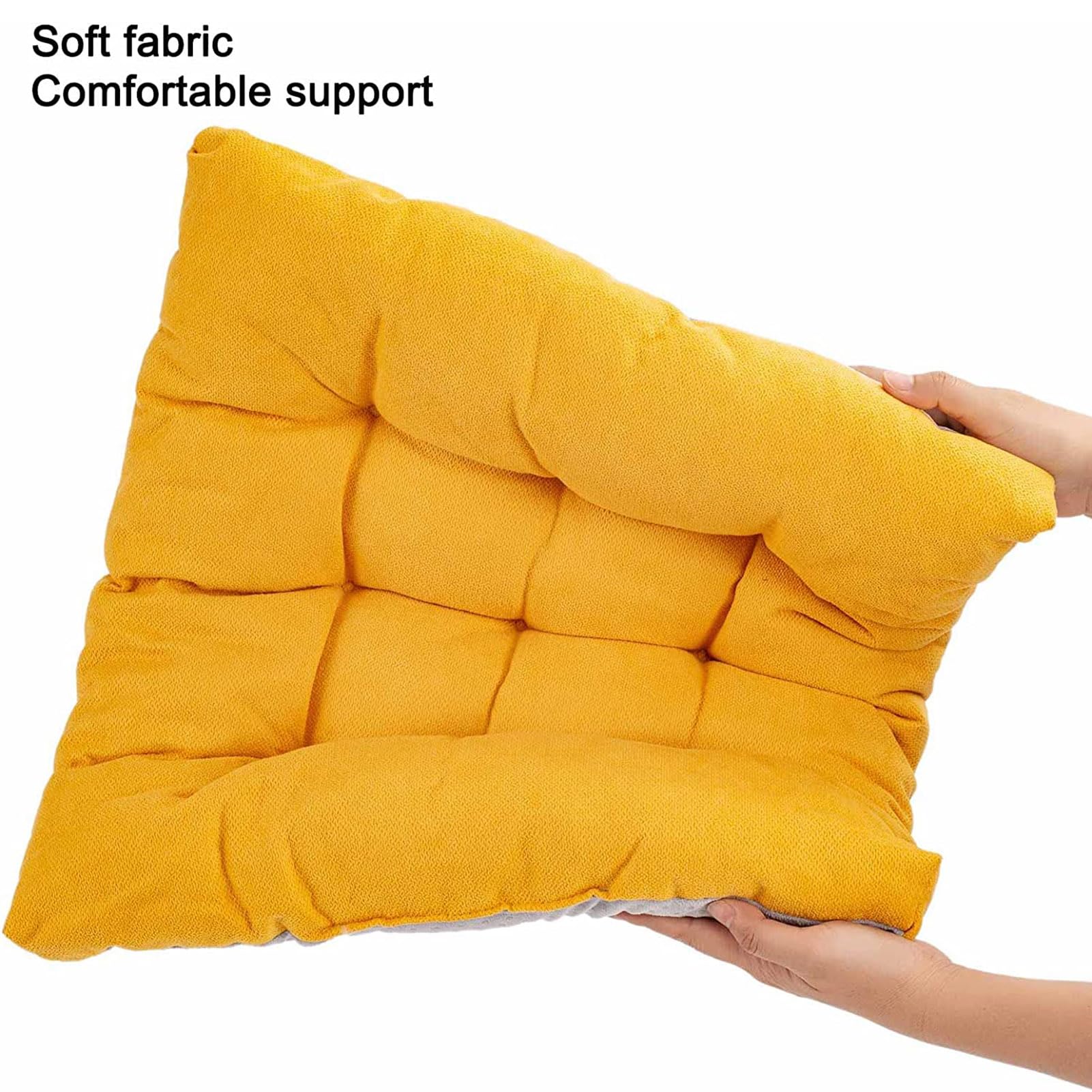 Coussin Fauteuil Jardin Dossier Haut, Coussin De Chaise Berçante, Coussins Épais pour Chaise,Longue,Inclinable Intérieur/Extérieur