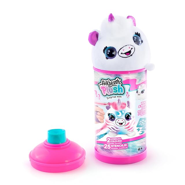 Foto 2 de 7 de Canal Toys - Airbrush Plush - Colorea tu Mascota con tu Spray, tus rotuladores y tus plantillas - OFG282