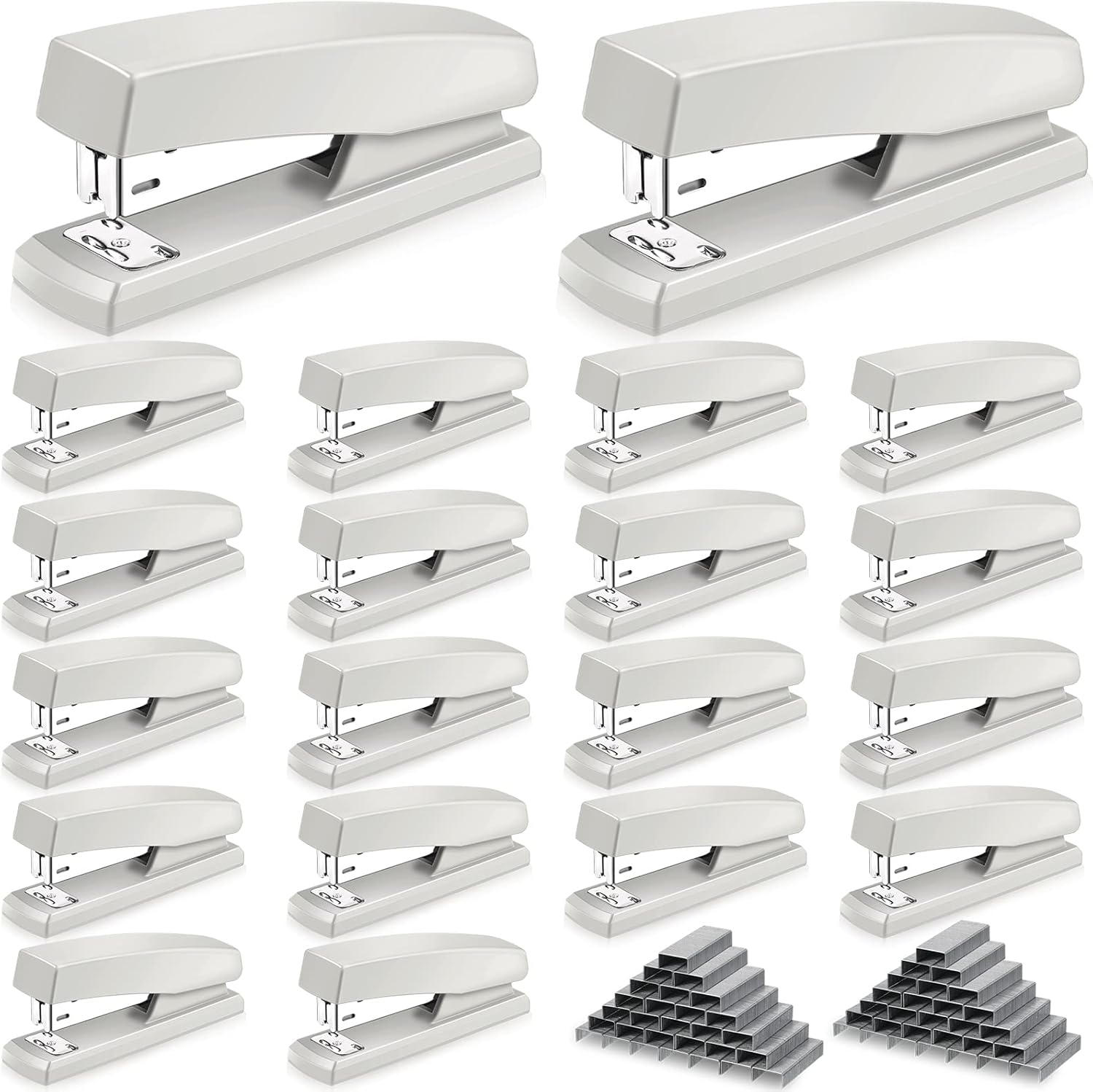20 Pieces Stapler Desktop Staplers with 10000 Staples