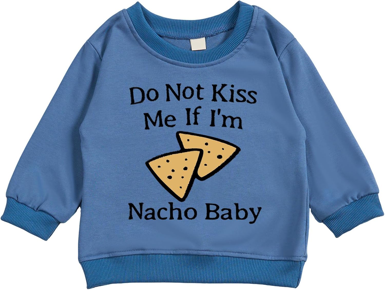 Toddler Baby Letter Don't Kiss Me Long Sleeve Sweatshirt Top Jogger Pants Set Cute Fall Winter Clothes Set - Image 5