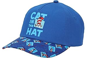 Dr. Seuss Cat in The Hat Blue Toddler Hat: A Whimsical