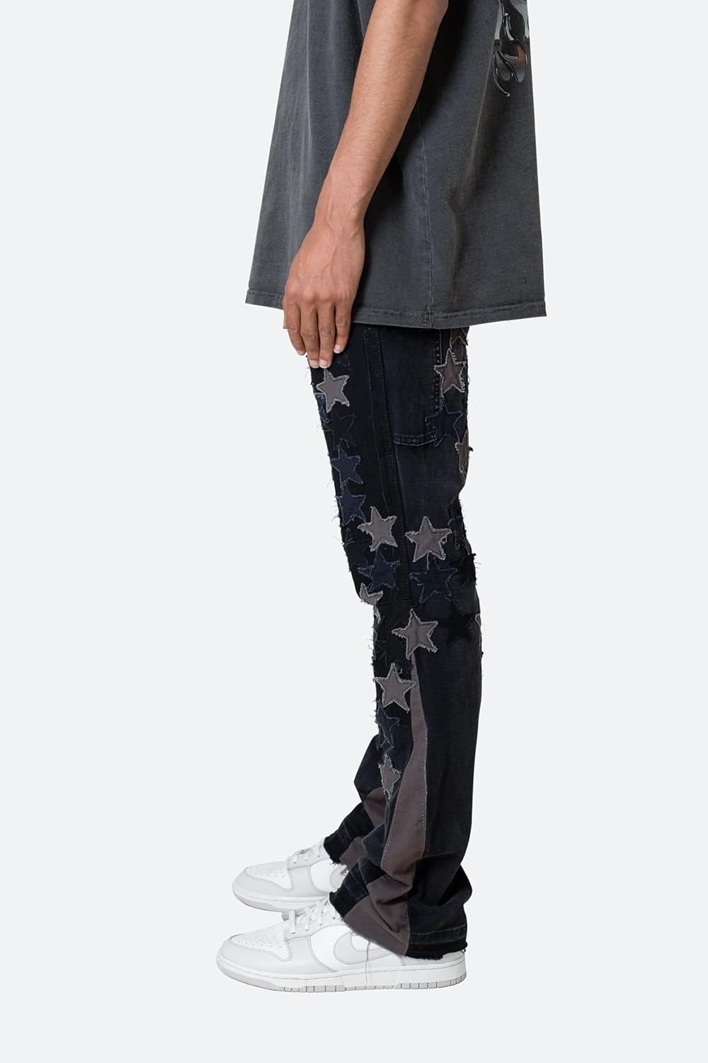 mnml Mens Mnml B451 Star Flare Denim - Image 2