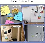 50 Panneau de peinture magnétique Pcs Mini Panneaux pour la peinture Mini Tile Art pour les artisanats d'art de écluse de réfrigérateur DIY