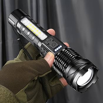 4個ウルトラライトフラッシュライト ultra light flashlight YZYOE Rechargeable Multi Function Flashlights 4 Color Lights