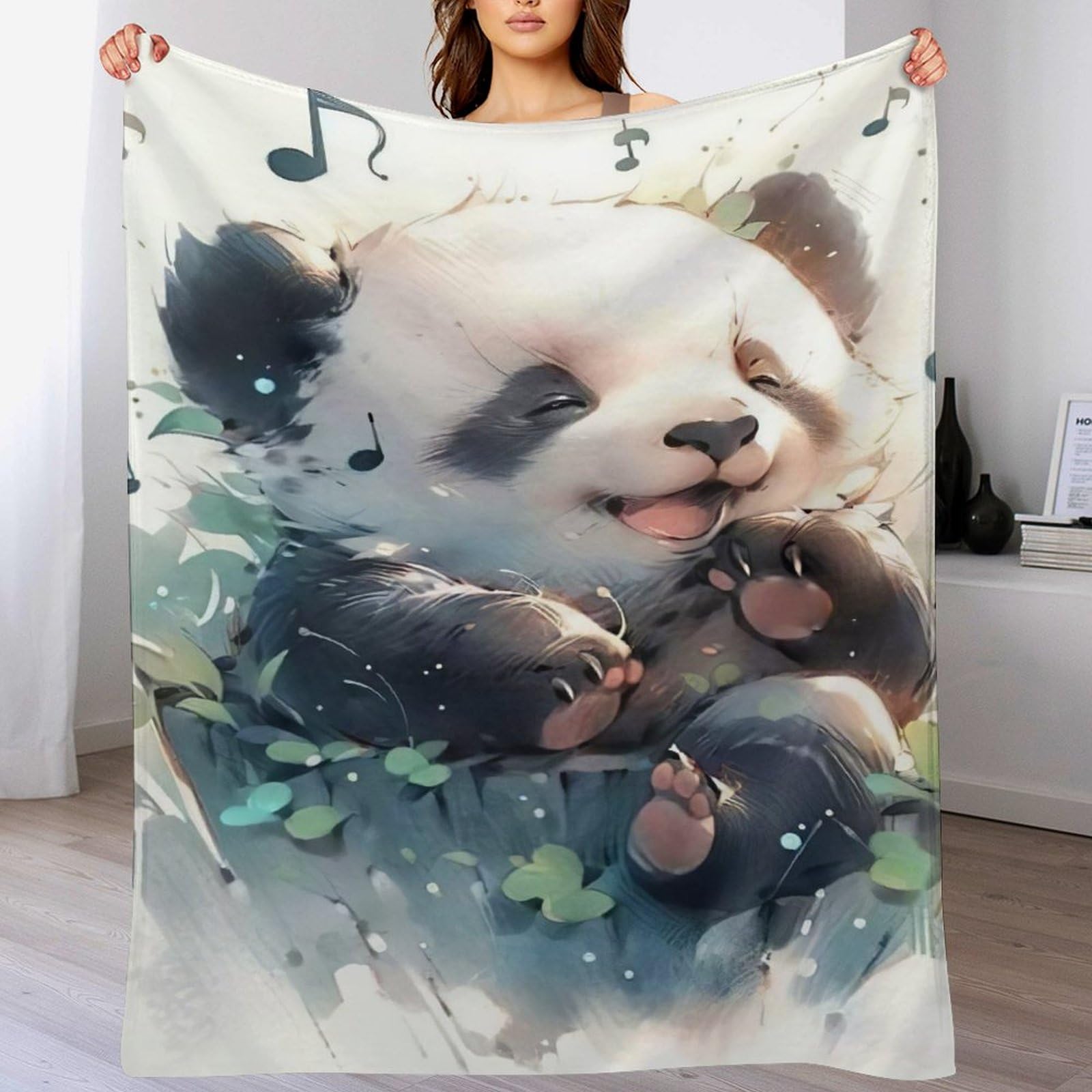 Manta de franela suave contra el frío en tamaño 130 x 180 cm