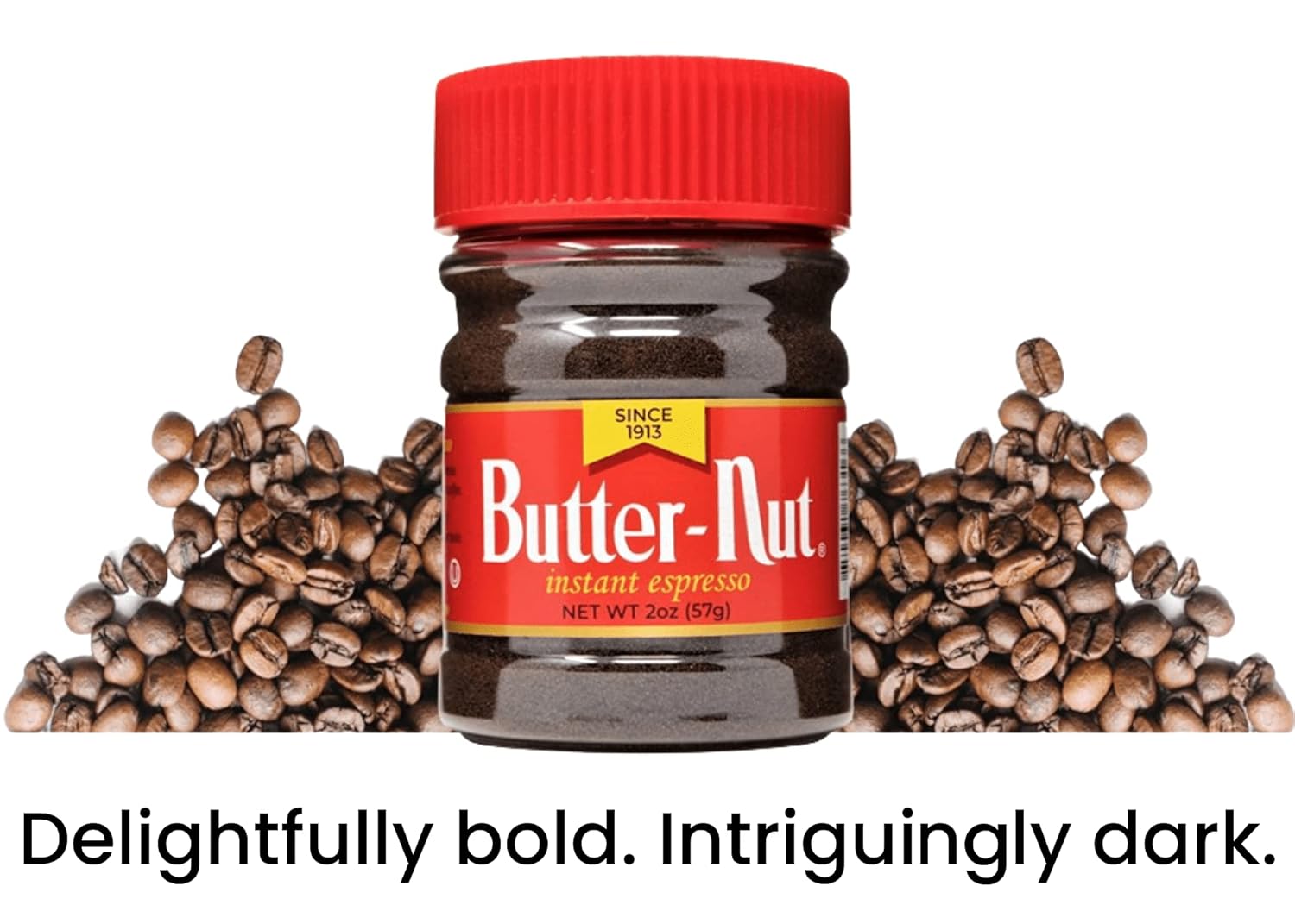 Butter-Nut Instant Espresso Coffee, 2 Ounce (Pack of 6)