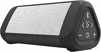 OontZ Angle 3 Ultra - Portable Bluetooth Speaker, 14 Watts, Bigger Bass, Hi-Quality Sound, 100 Ft Wireless Range, Play Two Speakers Together, IPX7 Waterproof, Home, Outdoor, Great Gift (White)