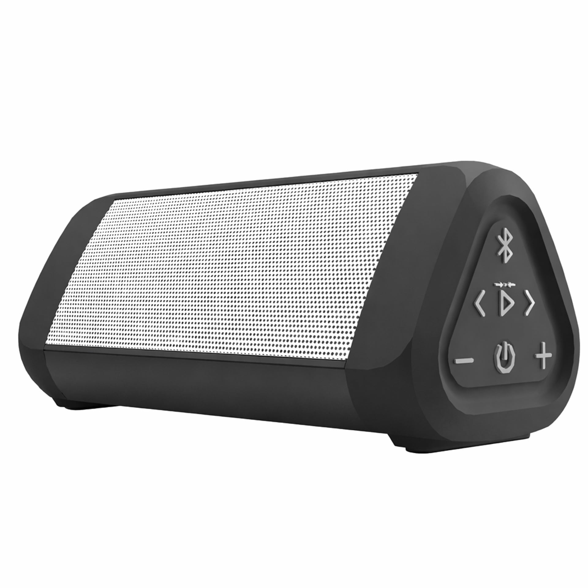 OontZ Angle 3 Ultra - Portable Bluetooth Speaker, 14 Watts, Bigger Bass, Hi-Quality Sound, 100 Ft Wireless Range, Play Two Speakers Together, IPX7 Waterproof, Home, Outdoor, Great Gift (White)