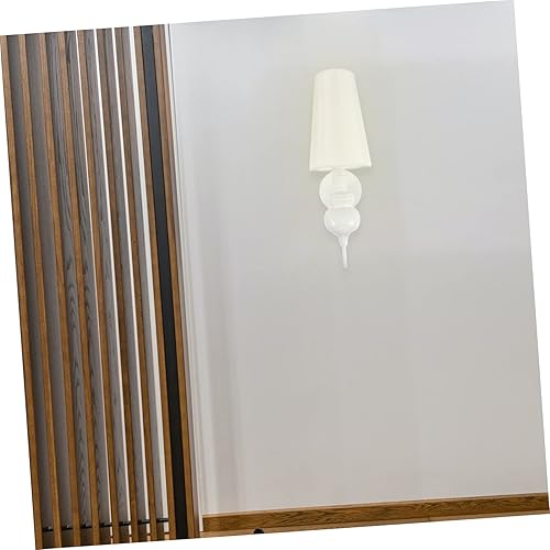 Miniatura 9 de OSALADI Baño fregadero iluminación 2pcs lámpara de pared regulable blanco exterior luces de pared metal metal noche luz