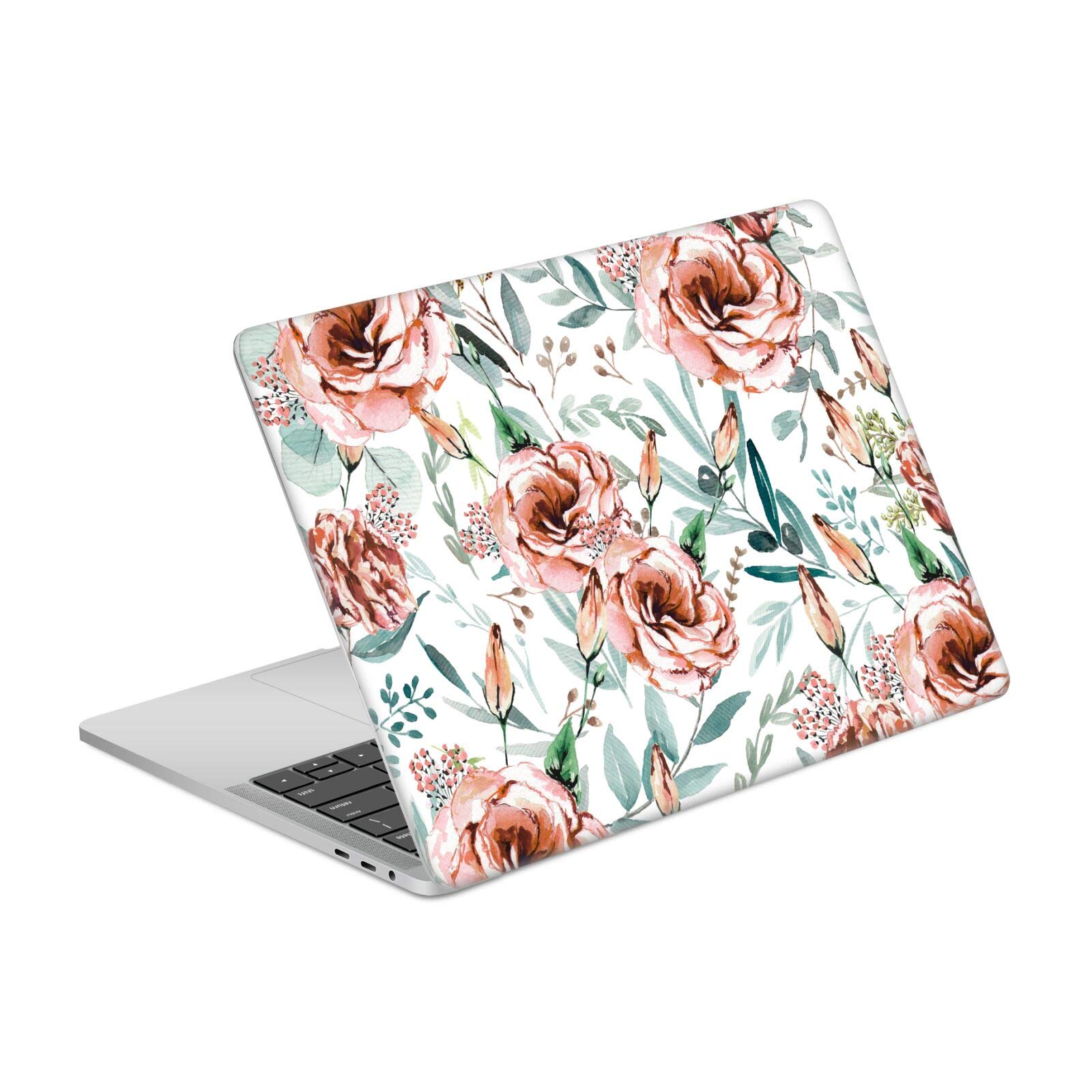Eviter rayures MacBook Pro 13 A1989 skin vinyle fleur