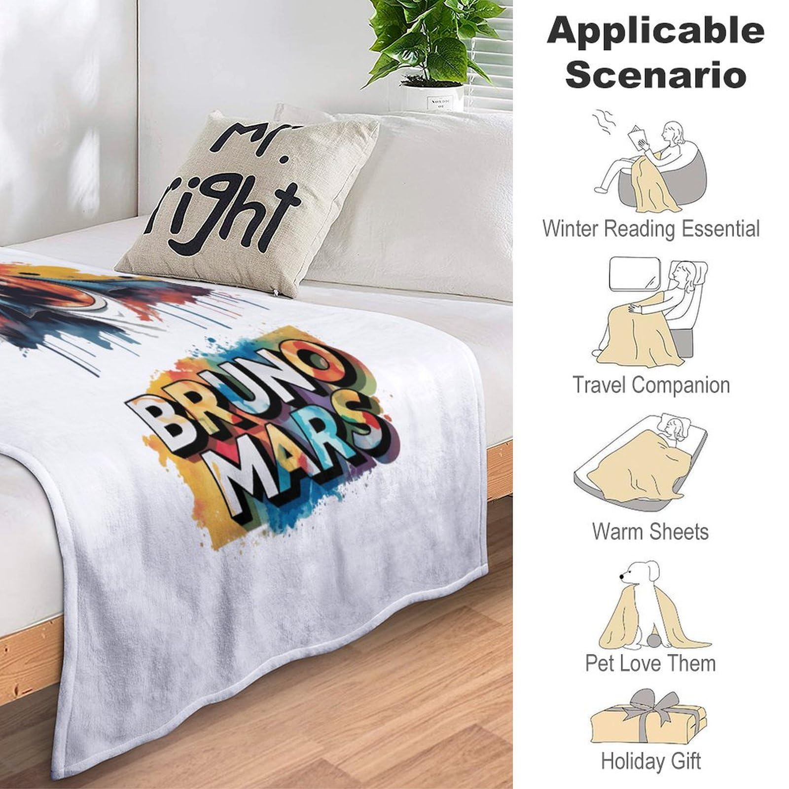 MARS マーズ ブランケット 膝掛け ピンク 黒フリル