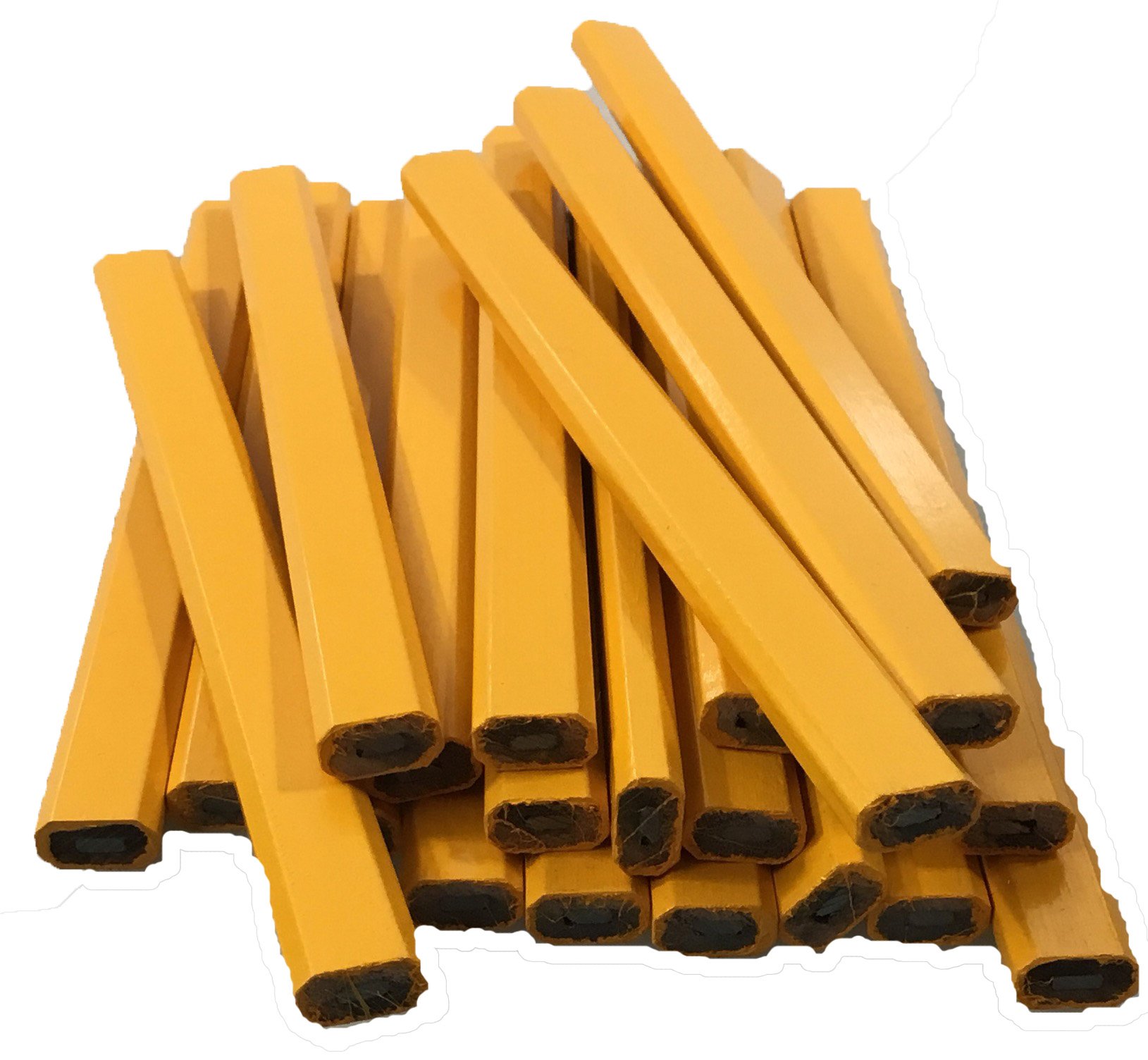 Amazon.co.jp: フラット木製イエロー – カーペンター鉛筆72 Count