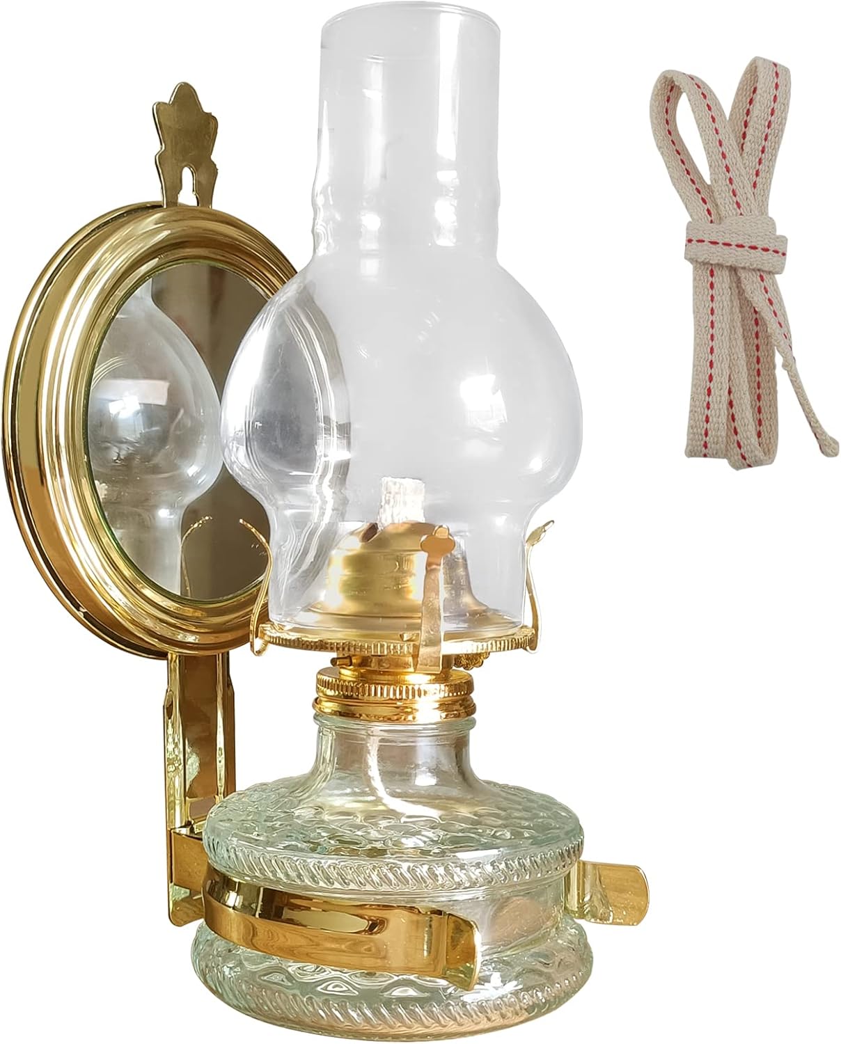 Rustic Large Oil Lamps for Indoor Use,WallMounted Kerosene