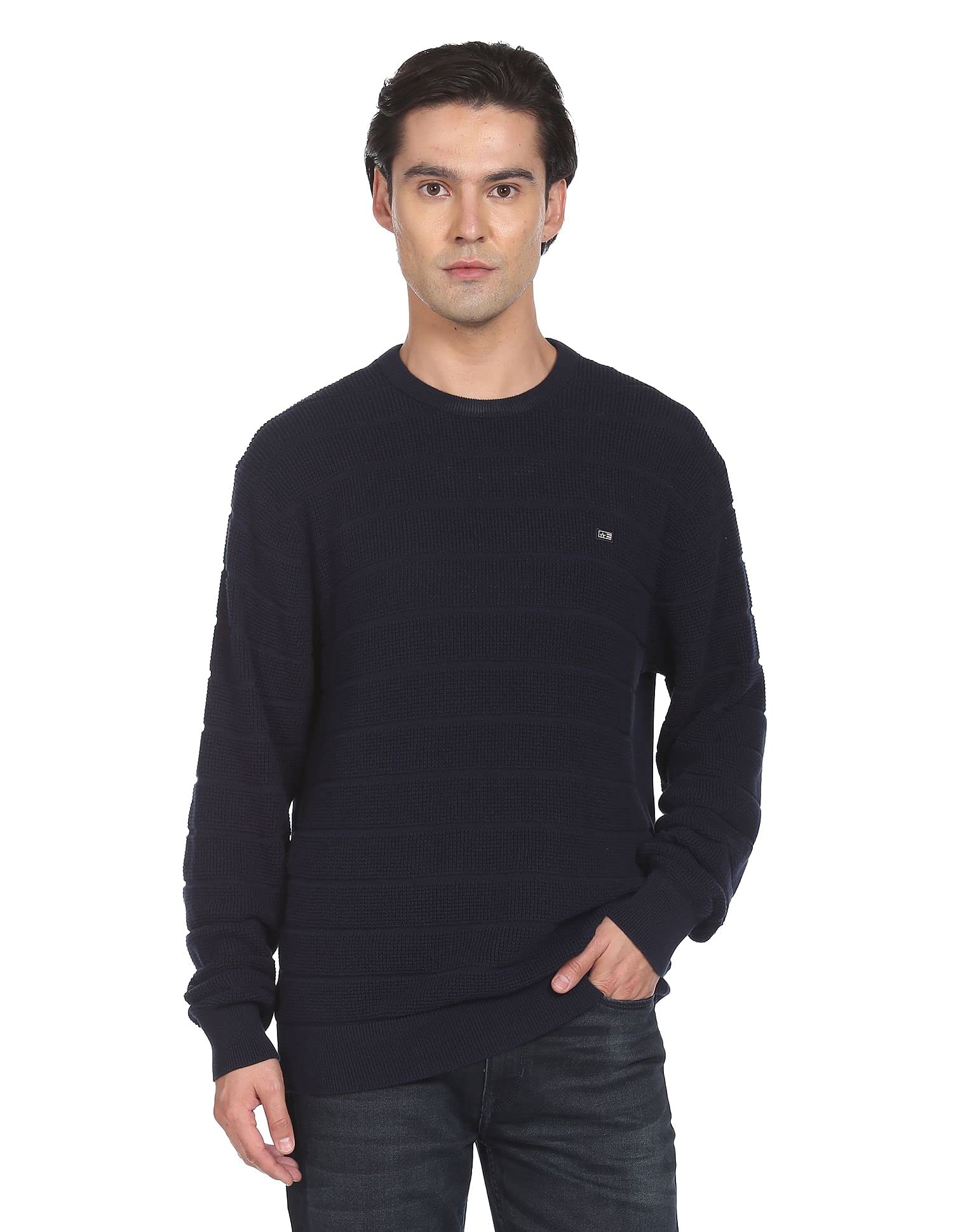 Mens Cotton Round Neck Sweaters-image-39