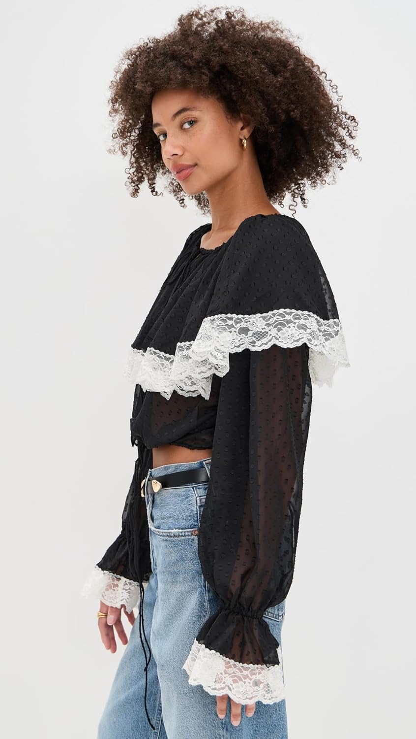 For Love & Lemons Women's June Top - Image 4