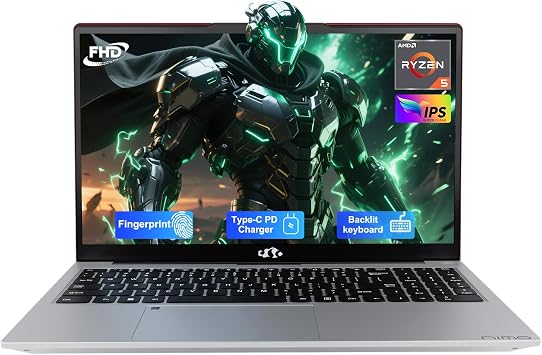 NIMO 15.6 IPS FHD Laptop, 32GB RAM 1TB SSD AMD Ryzen 5Beat i5-1135G7, 4 Cores Up to 3.7GHz Student Computer with 65W Type-C, Fingerprint, Backlit Keyboard, BT5.2, for Home