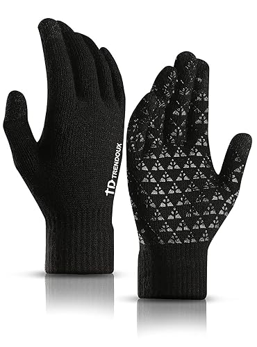 TRENDOUX Winter Gloves for Men Women - Upgraded Touch Screen