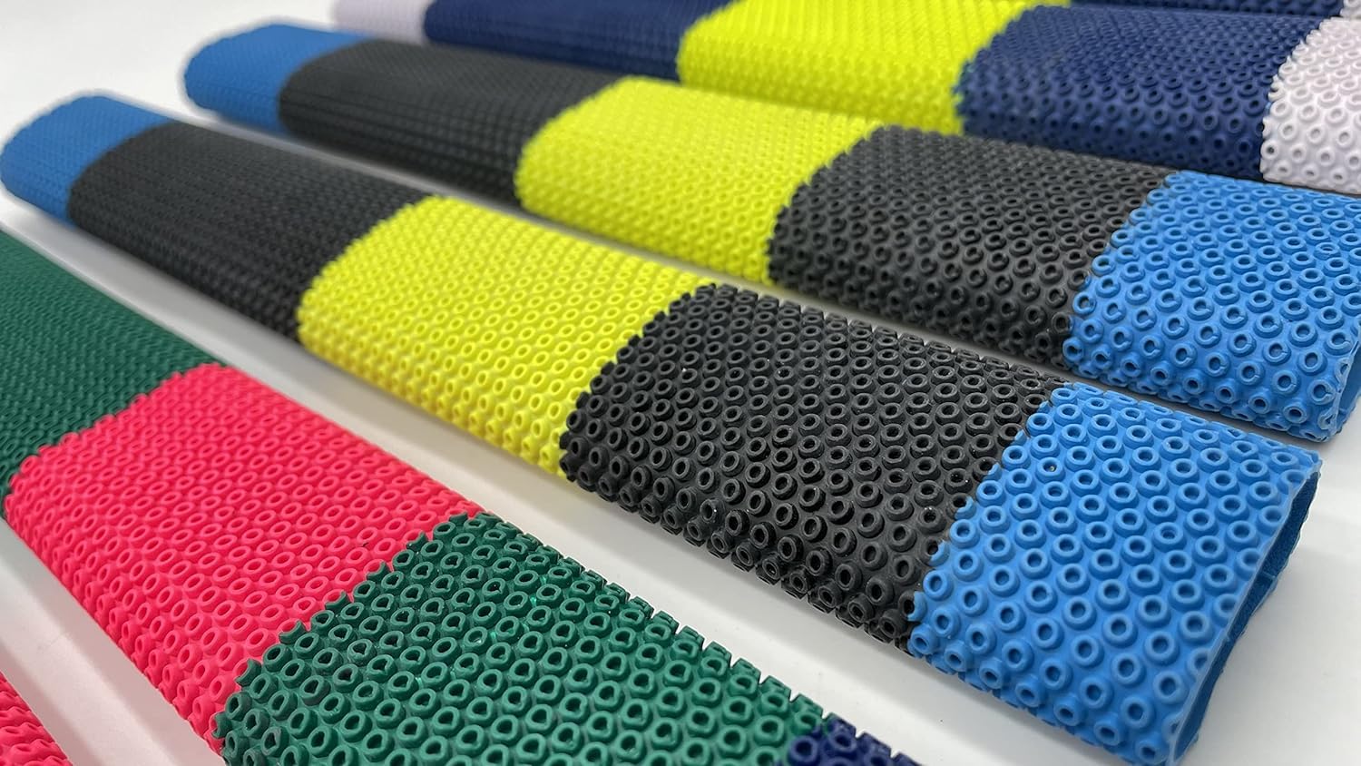 JaHaNa Sports Set of Wooden Grip Applicator Gripper Cone and 5 Cricket bat Grips Multicolour (Chevron White)