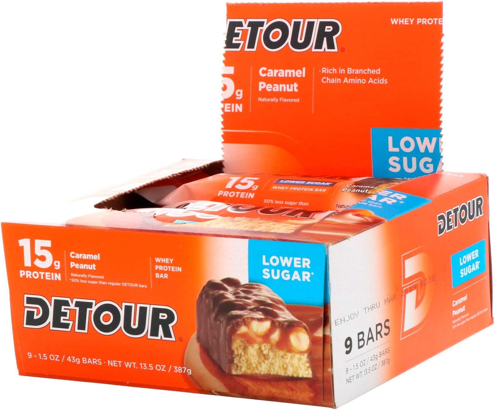 Forward Foods Detour Low Sugar Whey Protein Bar