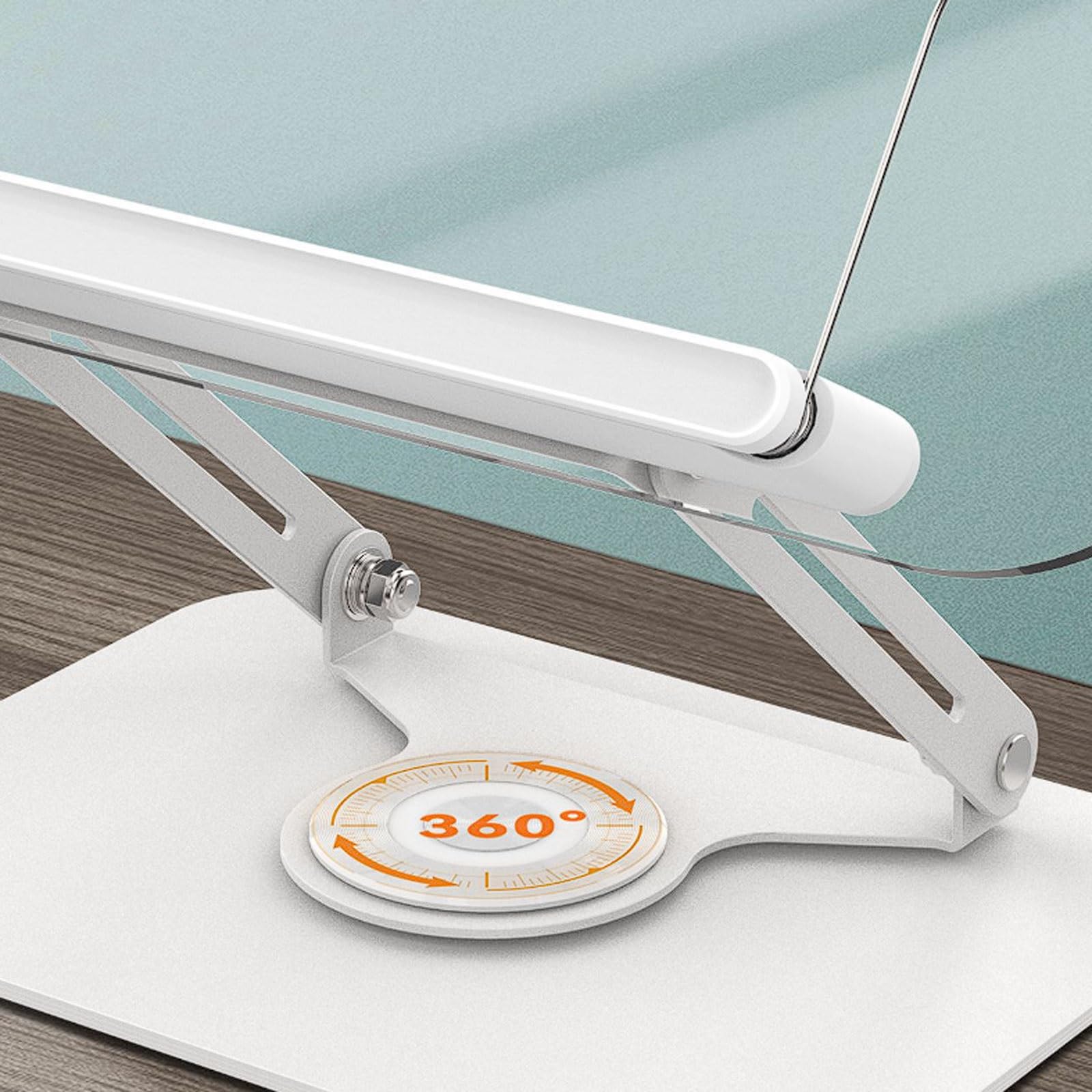 Pupitre de lecture transparent en acrylique rotatif à 360° avec son mécanique, hauteur et angle réglables Livre de cuisine