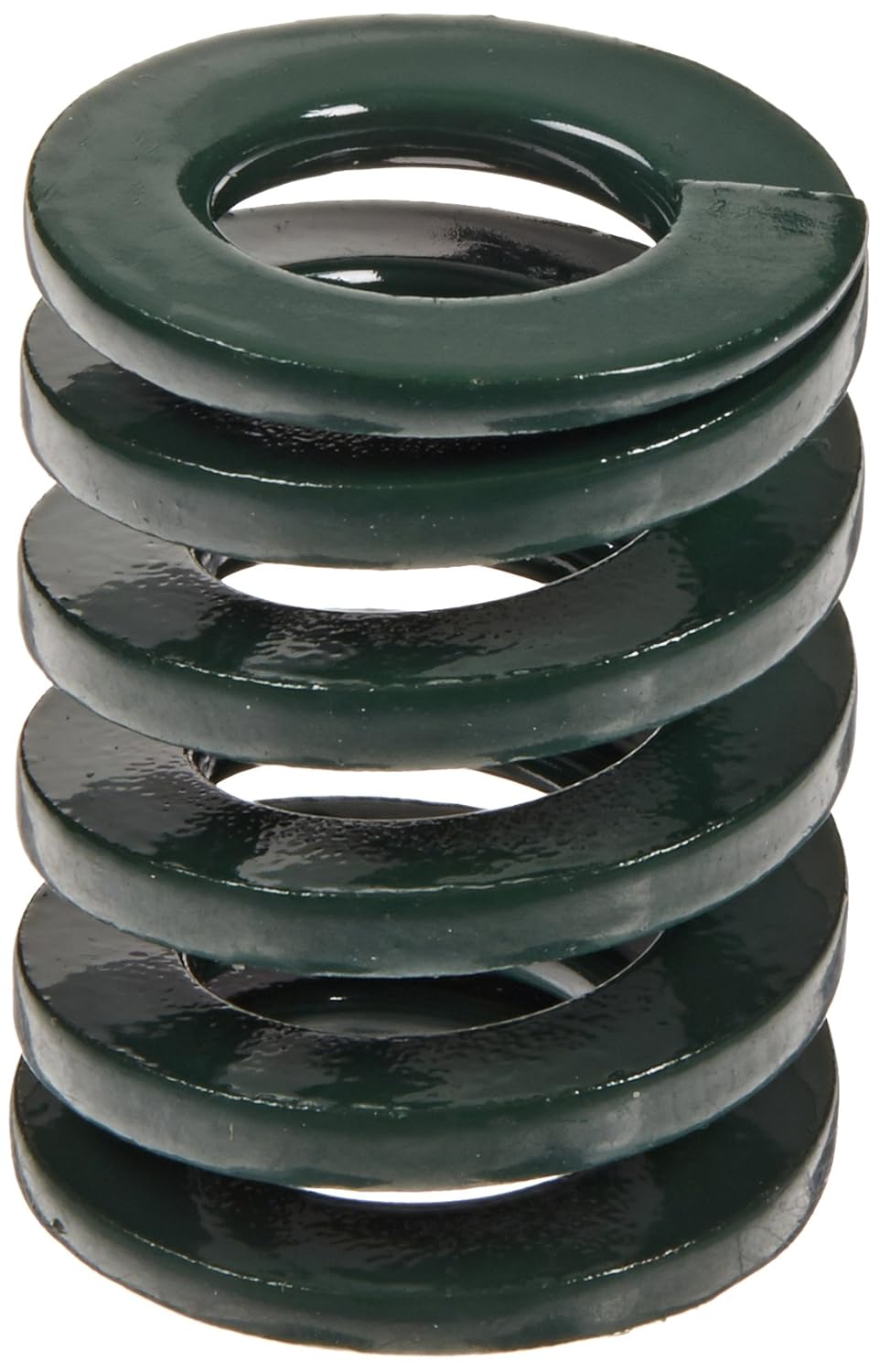 Die Spring, Light Duty, Closed & Ground Ends, Green, 20mm Hole Diameter