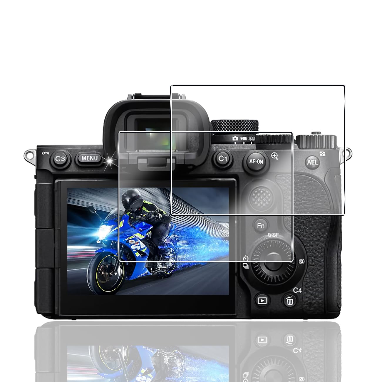 Amazon.co.jp: 【2枚セット】 対応 SONY α7 V ガラスフィルム カメラ