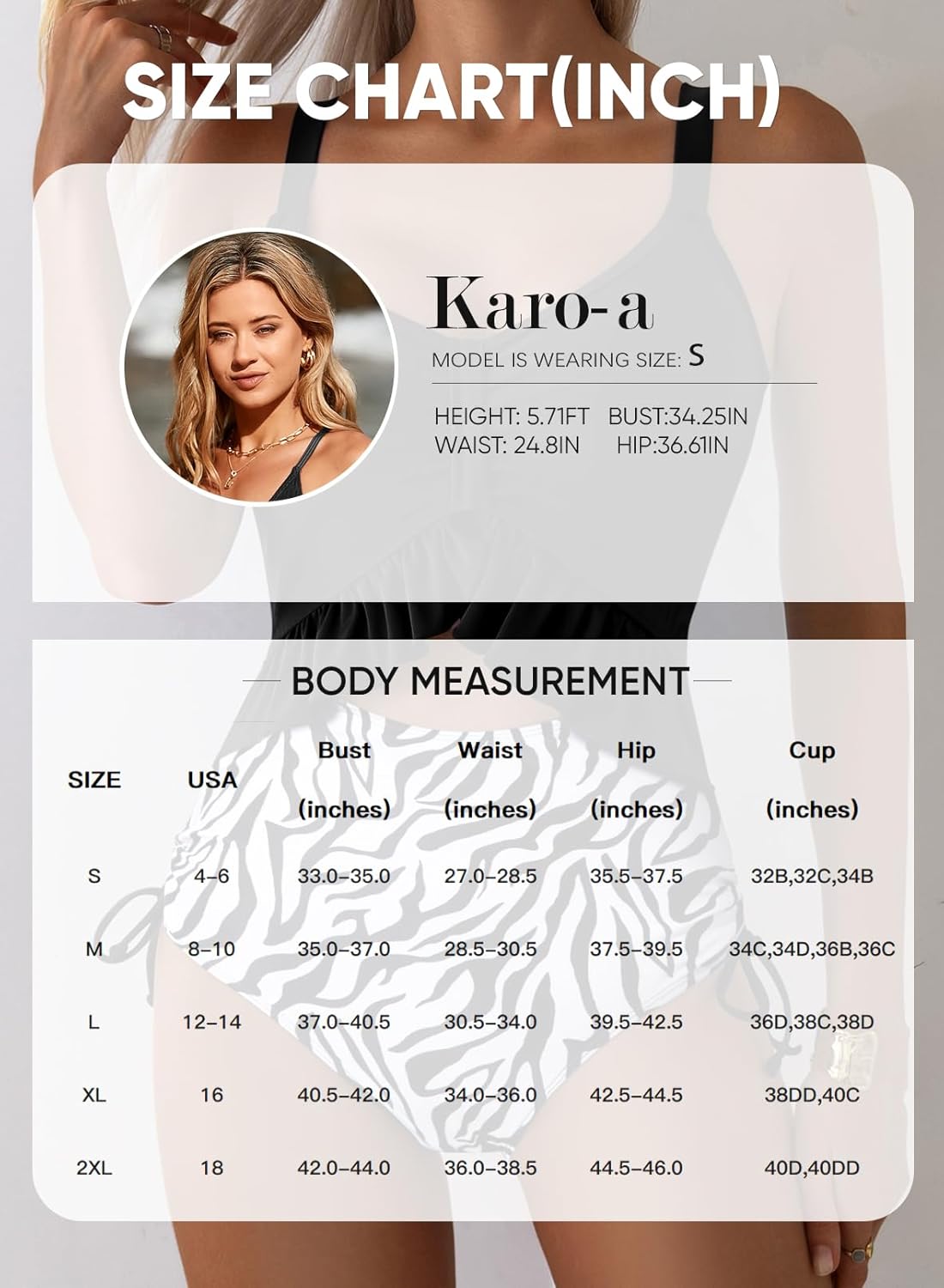 Aleumdr Women's One Piece Swimsuit Ruffle Slimming Tummy Control Bathing Suits Cutout V Neck High Cut Swimwear - Image 7