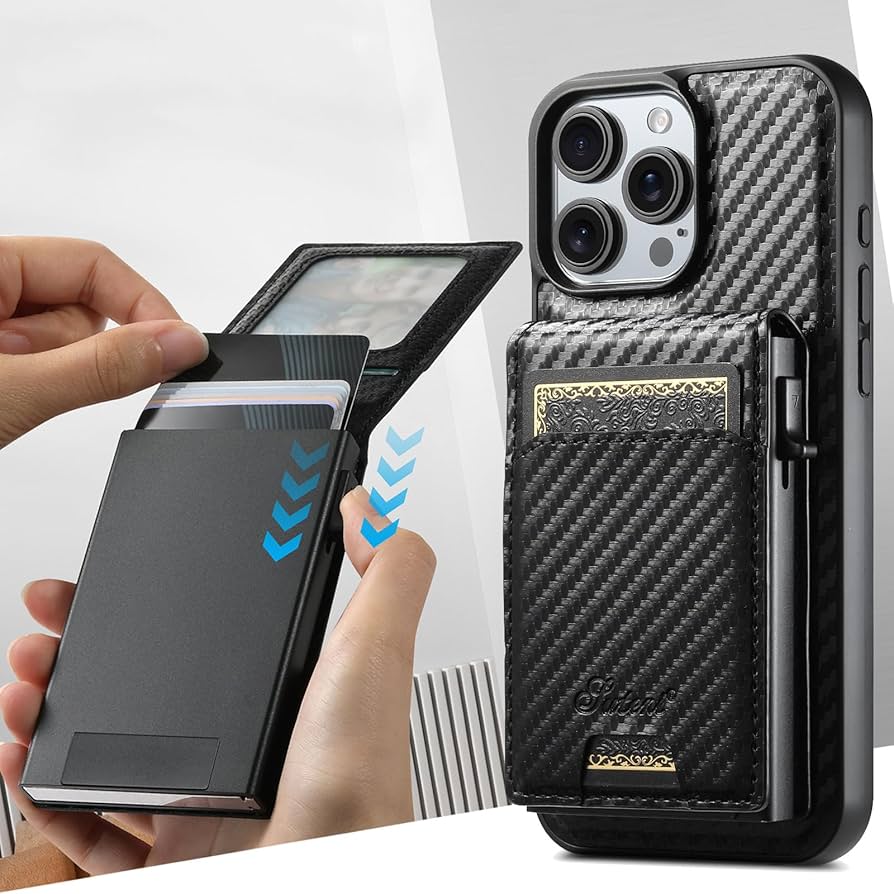 iPhone16PROケース＋カードケース Amazon.co.jp: [La Momo] iPhone16Pro ケース 背面 カード収納