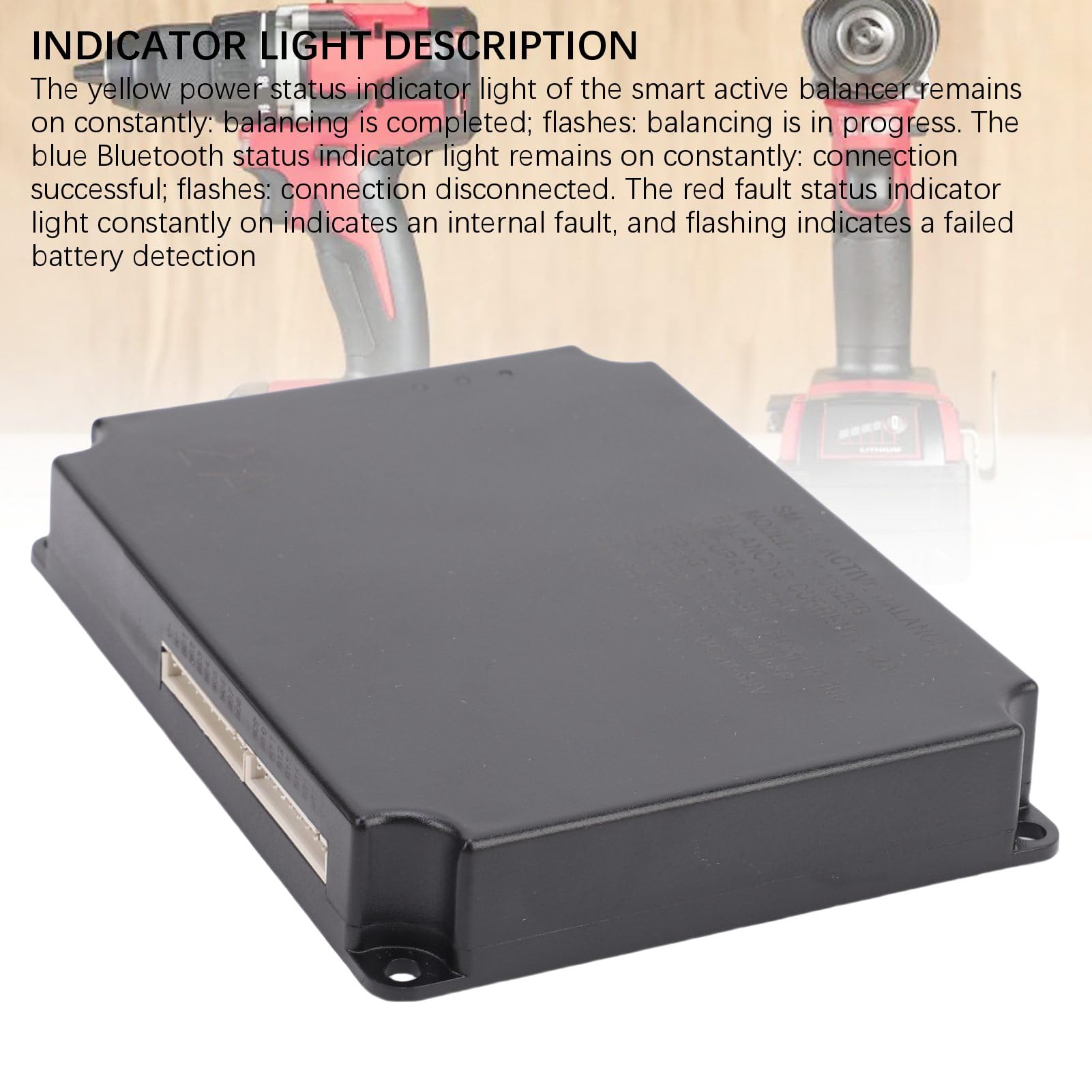 FTVOGUE Equalizzatore Attivo Li Ion 2A 15-16S, Bilanciatore Intelligente