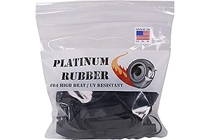 Black #84 Extra Wide Large Premium Outdoor Rubberbands (Platinum Rubber)