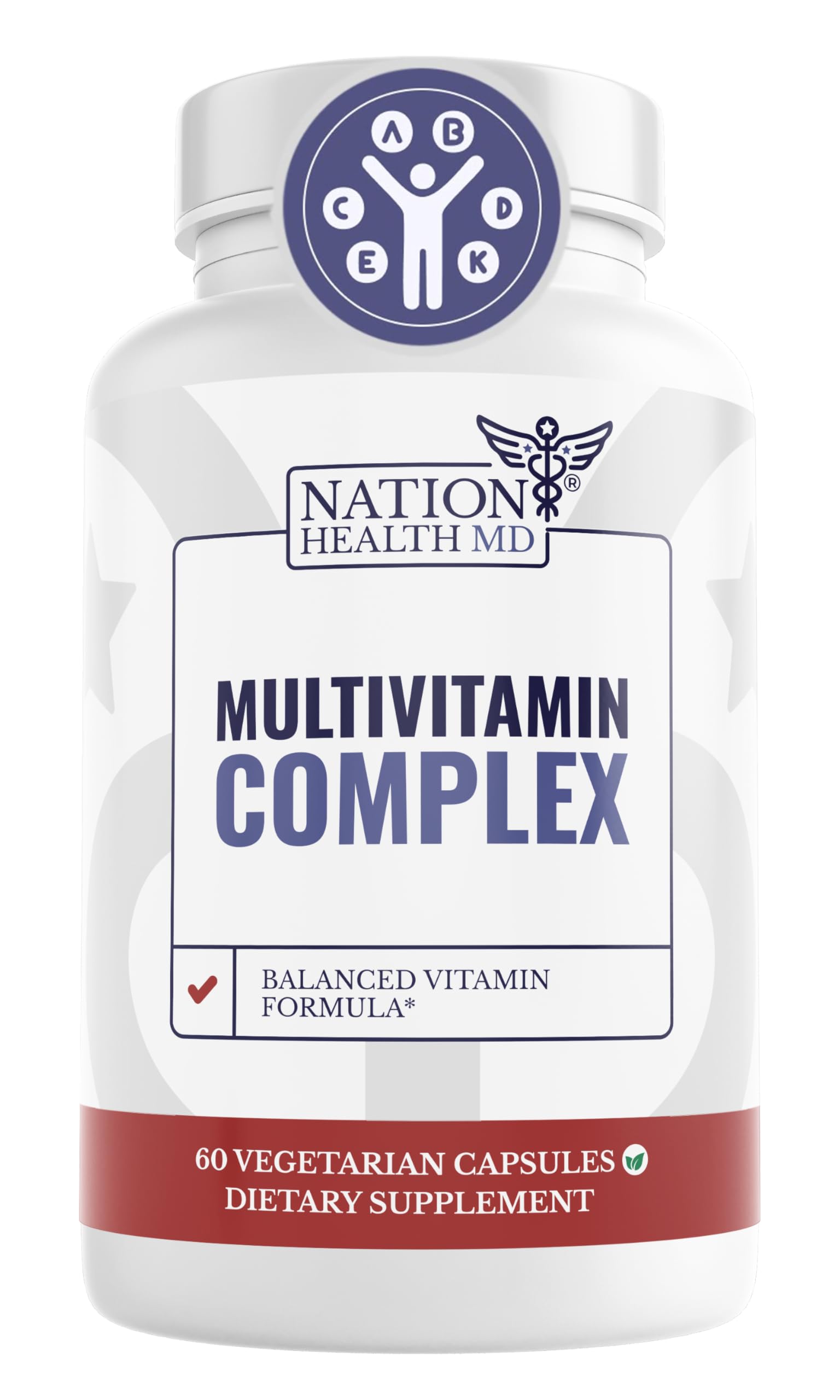 Multivitamin Complex for Energy, Immune & Bone Support