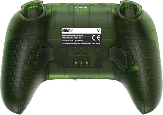8Bitdo Ultimate 3-Mode Controller, Hall Effect Joysticks, Pro Back Buttons, Wired Only for Xbox Series X|S & Xbox One, Compatibility with Apple, Windows & Android, Officially Licensed (Jade)