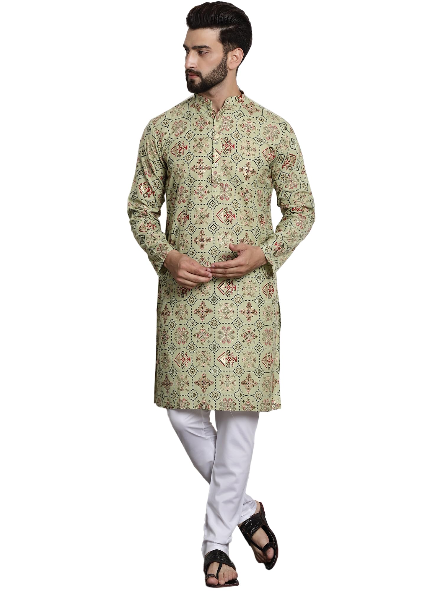 sojanya Men Kurta Pyjama Set-picture-27