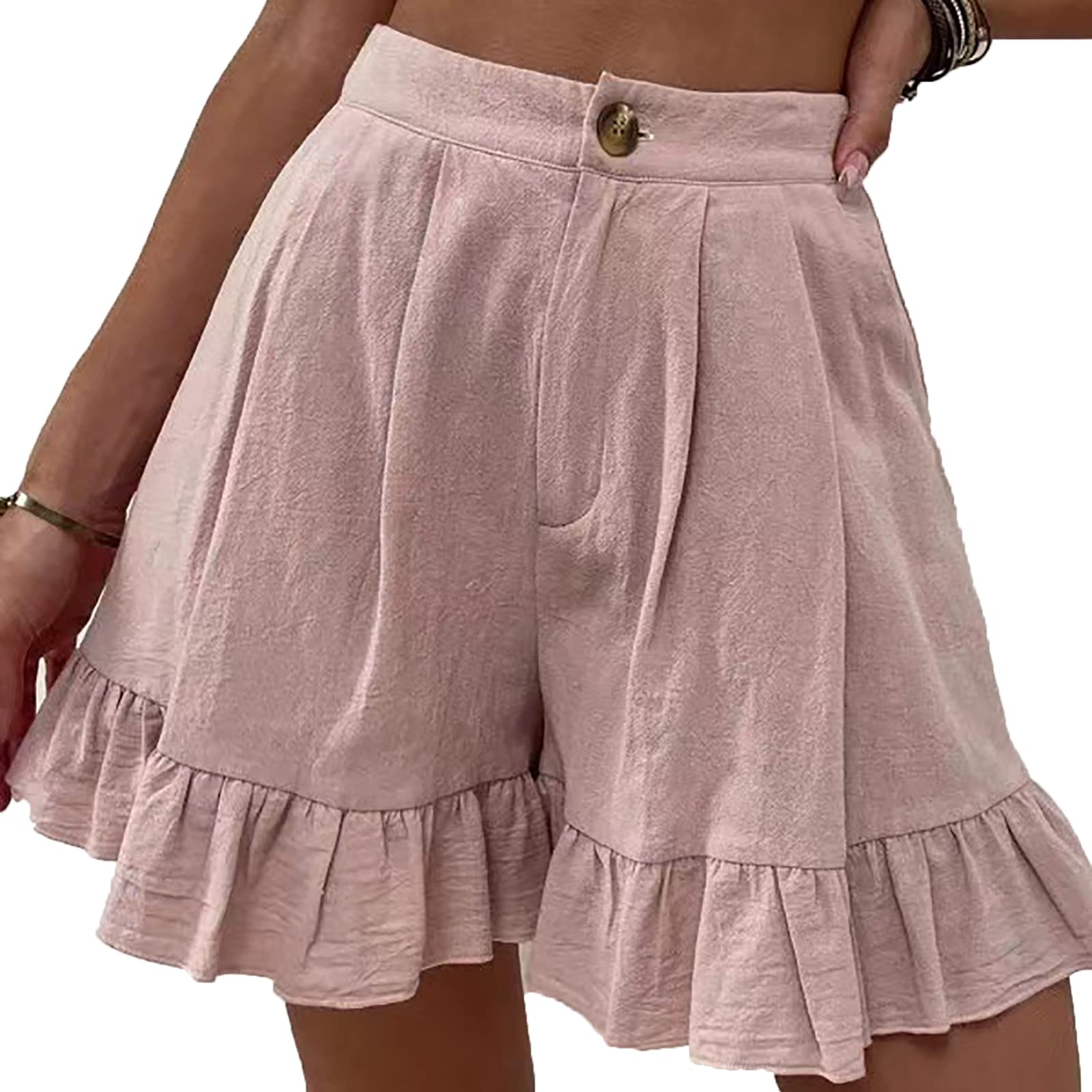 Short de Sport Court pour Femme Taille Haute, Legging, Yoga, Cyclisme, Course à Pied, Été, Short de Sport avec Poches
