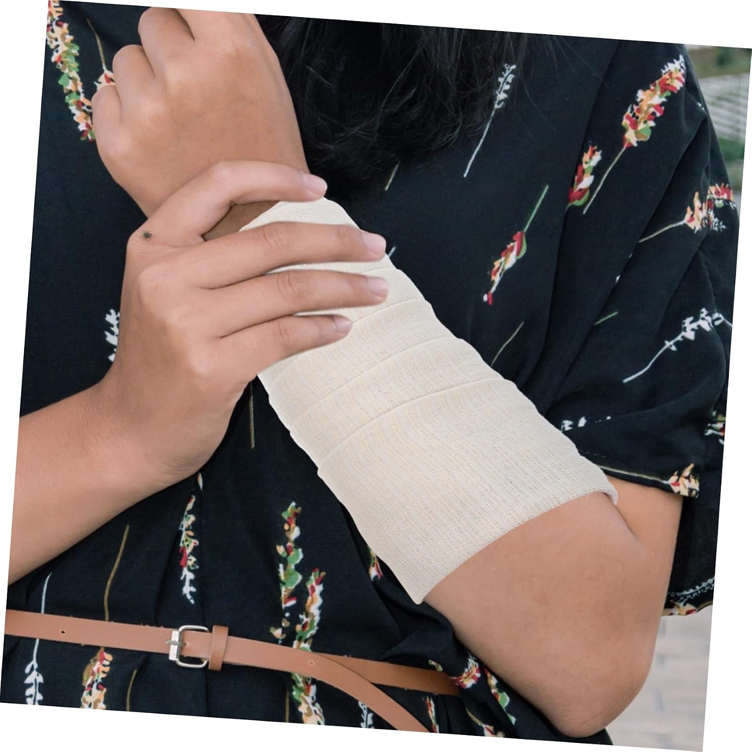 1roll Tubular Cotton Stockinette Sleeve Elastic Bandage for Compression Support for Dressing and Injury Care Versatile Use for Athletes and Applications