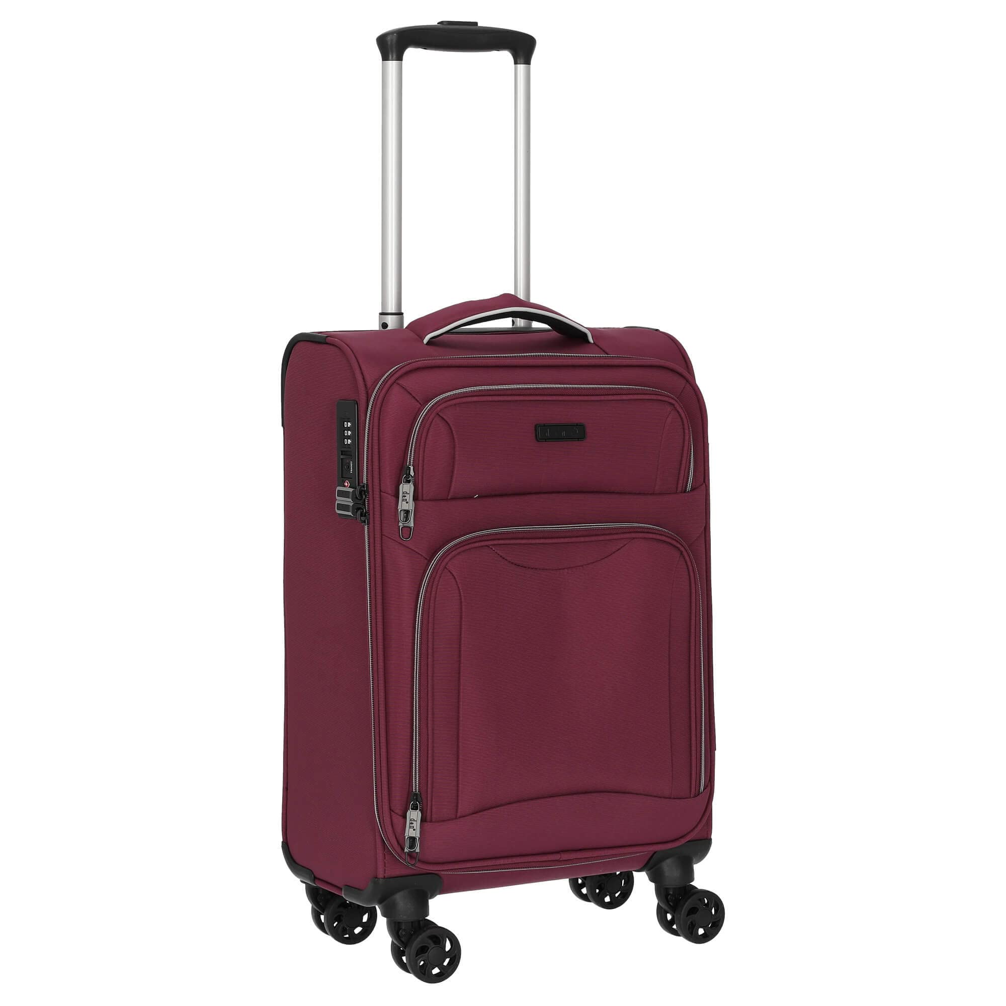 D&N Travel Line 9204-4-rolkowy wózek kabinowy S 55 cm, liliowy, Einheitsgröße, Swobodny