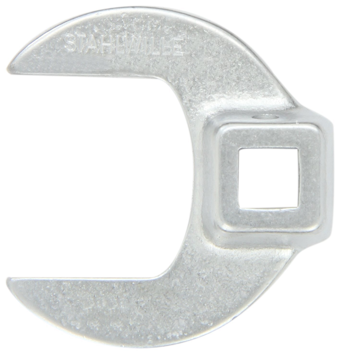 Stahlwille 02500056 540A Chrome Alloy Steel Crow-Ring Spanner, 3/8 inch Drive, 1-1/4 inch Size, 53 mm Length