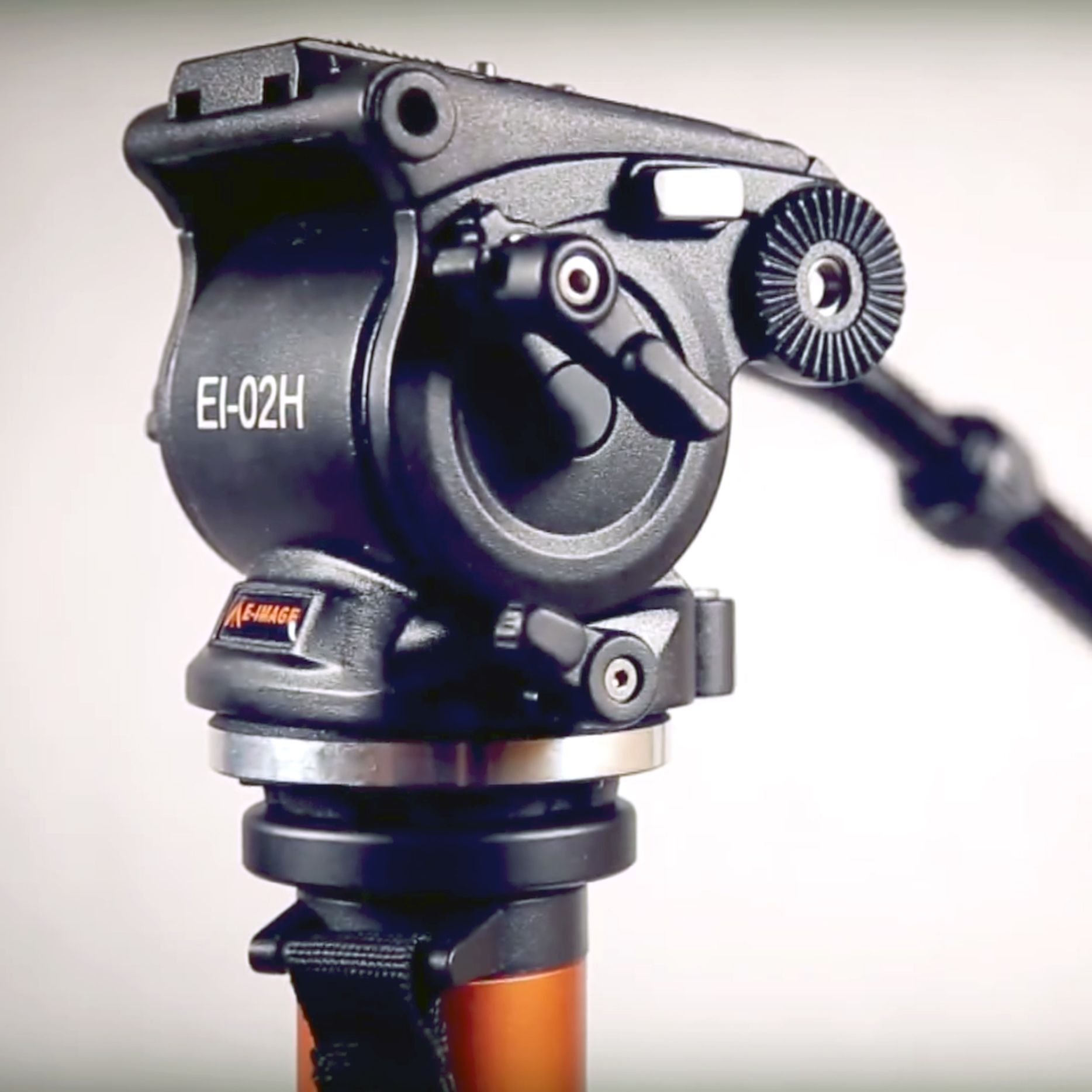 Monopie E-Image MA-70 de Aluminio con Cabeza fluida para Video