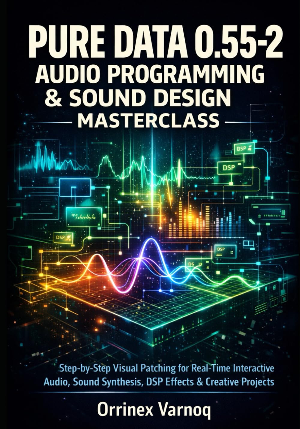 PURE DATA 0.55-2 AUDIO PROGRAMMING & SOUND DESIGN MASTERCLASS: STEP-BY-STEP VISUAL PATCHING FOR REAL-TIME INTERACTIVE AUDIO, SOUND SYNTHESIS, DSP EFFECTS & CREATIVE PROJECTS